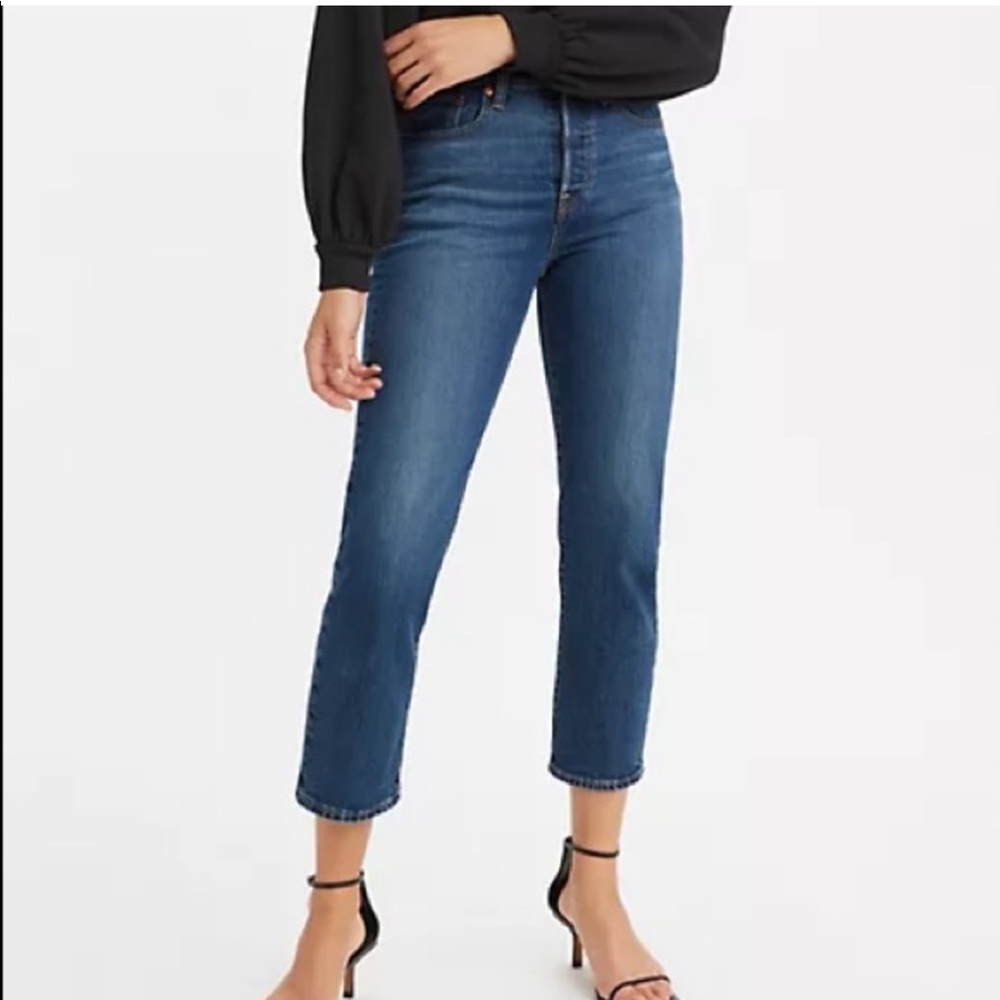 Levi’s wedgie fit straight leg jeans